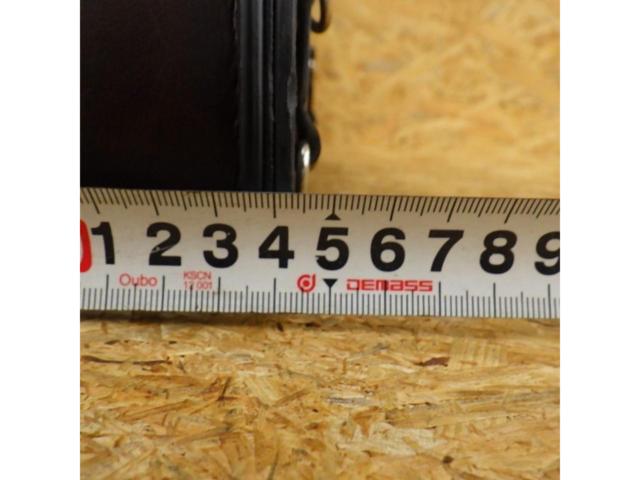 【ライダース】【DEGNER】シンセティックレザーサドルバッグ