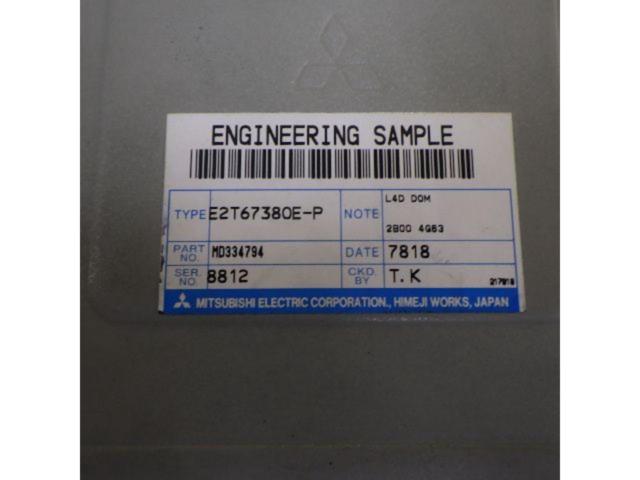 Genuine Mitsubishi (MITSUBISHI) GSR
ECU for Lancer Evolution 4/CN9A