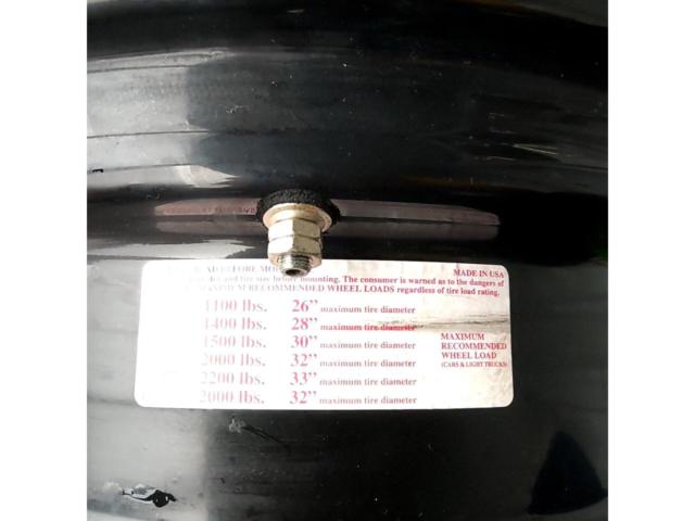 【ホイールのみ4本】 DAYTONA スチールホイール【8.5Jx16+0/150-5H】