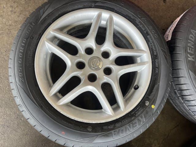 日産純正(NISSAN)  スカイライン/R34 ツインスポークホイール  + KENDA(ケンダ) KR203 205/60R16 96H XL
