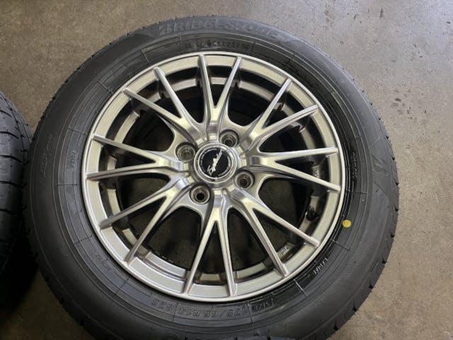 HOT STUFF(ホットスタッフ) Exceeder(エクシーダー) E01 (4HOLE)  + BRIDGESTONE(ブリヂストン) NEWNO 175/65R14 2025年