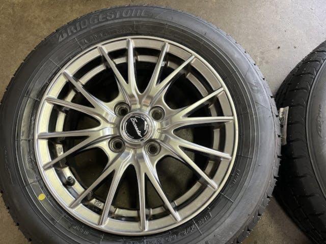 HOT STUFF(ホットスタッフ) Exceeder(エクシーダー) E01 (4HOLE)  + BRIDGESTONE(ブリヂストン) NEWNO 175/65R14 2025年