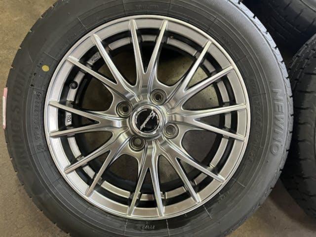 HOT STUFF(ホットスタッフ) Exceeder(エクシーダー) E01 (4HOLE)  + BRIDGESTONE(ブリヂストン) NEWNO 175/65R14 2025年