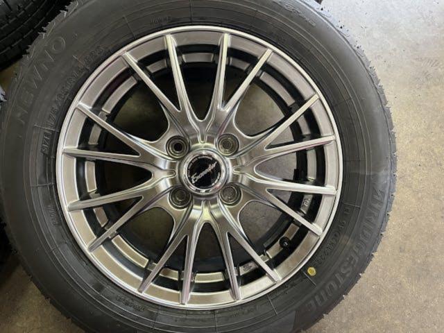 HOT STUFF(ホットスタッフ) Exceeder(エクシーダー) E01 (4HOLE)  + BRIDGESTONE(ブリヂストン) NEWNO 175/65R14 2025年