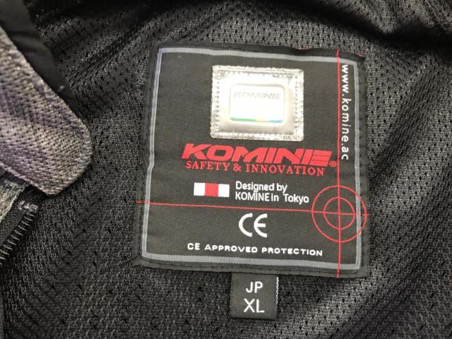 KOMINE
Protect full mesh jacket
