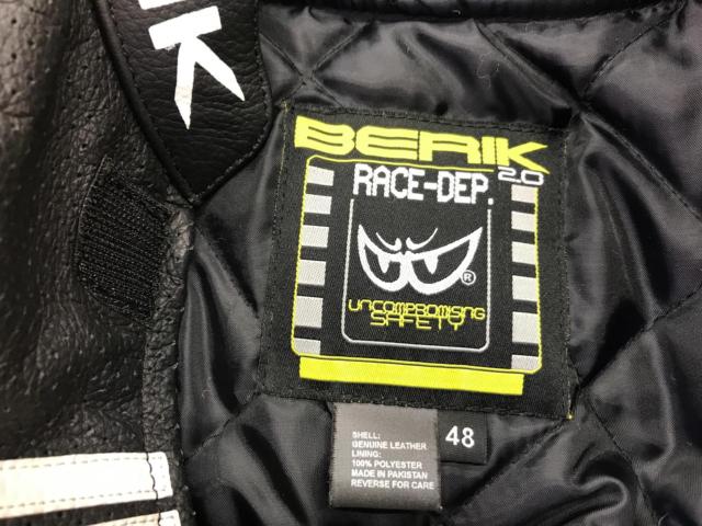 BERIK RACE-DEP2.0 レザージャケット