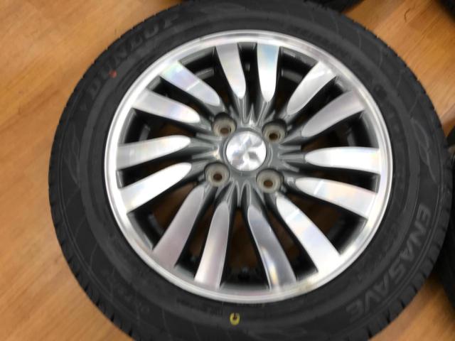 三菱純正 デリカD2 純正ホイール+DUNLOP ENASAVE EC204