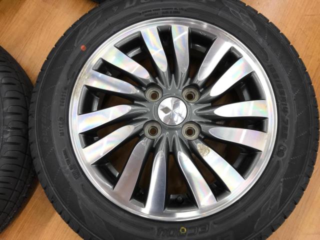 三菱純正 デリカD2 純正ホイール+DUNLOP ENASAVE EC204