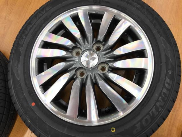 三菱純正 デリカD2 純正ホイール+DUNLOP ENASAVE EC204