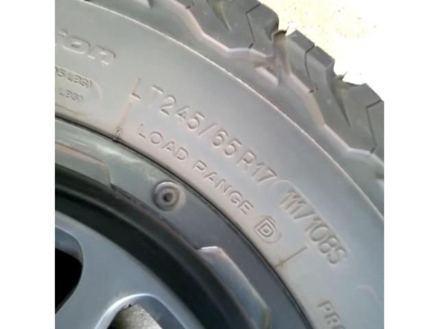 DELTA FORCE OVAL (CRIMSON製)  +  BFGoodrich ALL-Terrain  T/A K02