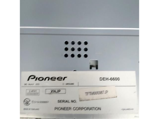 【carrozzeria】DEH-6600