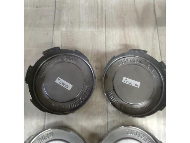 【weds】  ADVENTURE  センターキャップ  4枚セット  ■  外径107mm  ステンレス