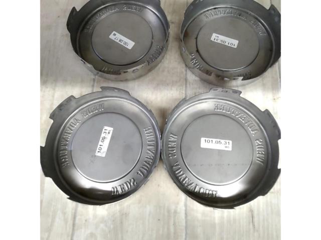 【weds】  ADVENTURE  センターキャップ  4枚セット  ■  外径107mm  ステンレス