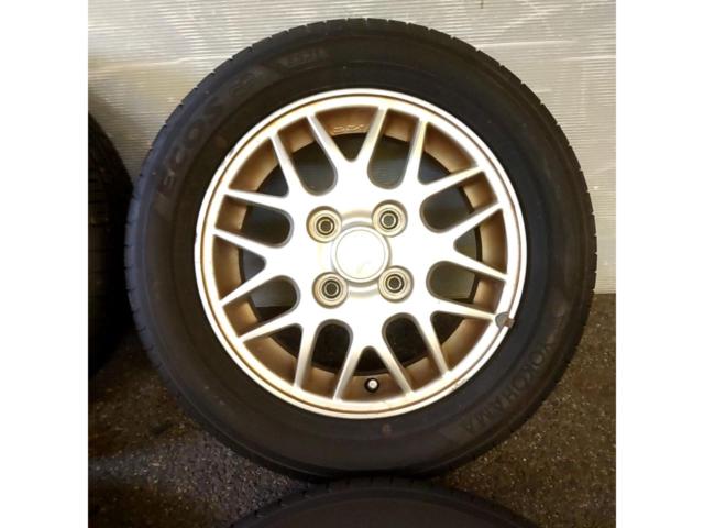 ダイハツ純正(DAIHATSU)  S220G アトレーワゴン 純正ホイール  + YOKOHAMA(ヨコハマ) ECOS ES31