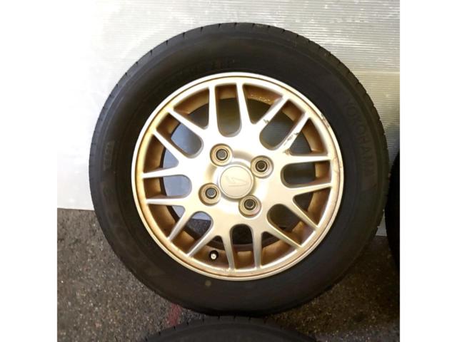 ダイハツ純正(DAIHATSU)  S220G アトレーワゴン 純正ホイール  + YOKOHAMA(ヨコハマ) ECOS ES31