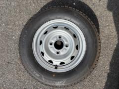 weds?キャロウィン? スチールホイール ディスク刻印T3  + BRIDGESTONE(ブリヂストン) BLIZZAK VRX3