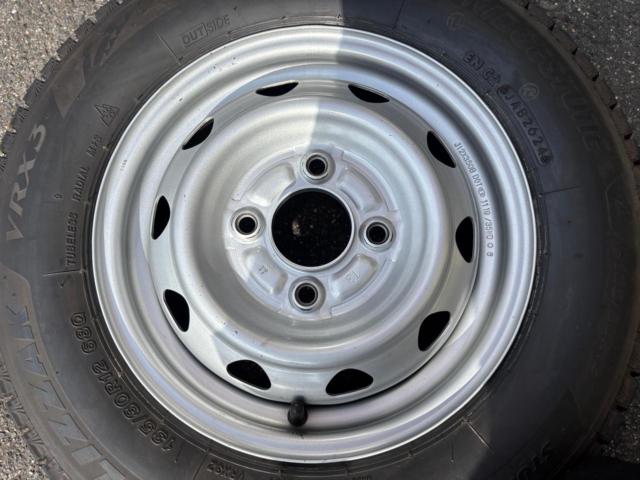 weds?キャロウィン? スチールホイール ディスク刻印T3  + BRIDGESTONE(ブリヂストン) BLIZZAK VRX3
