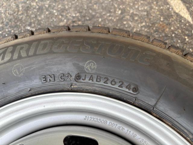 weds?キャロウィン? スチールホイール ディスク刻印T3  + BRIDGESTONE(ブリヂストン) BLIZZAK VRX3