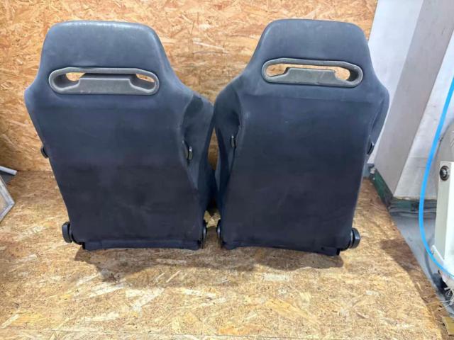 【三菱純正】  純正RECARO  SR3  左右セット  ■  ランサーエボリューション4  CN9A