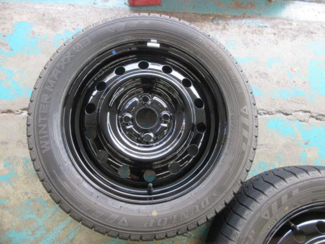 ダイハツ純正 タフト スチール+DULOP WINTER MAXX WM03 165/65R15 4本