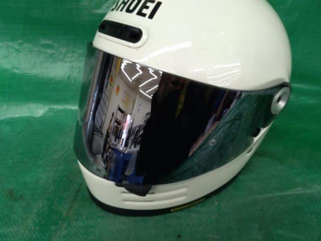 【SHOEI】Glamster オフホワイト Lサイズ CPB-1V スモークミラーシールド付き