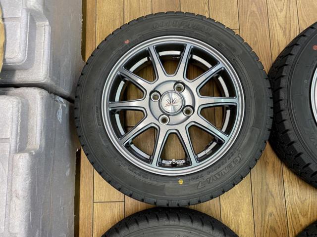 【BADX(バドックス)】632 LOXARNY(ロクサーニ) LOXARNY SPORT RS-10 (4HOLE)+【GOODYEAR】アイスナビ7