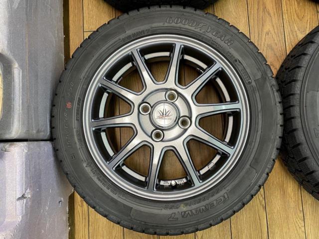 【BADX(バドックス)】632 LOXARNY(ロクサーニ) LOXARNY SPORT RS-10 (4HOLE)+【GOODYEAR】アイスナビ7