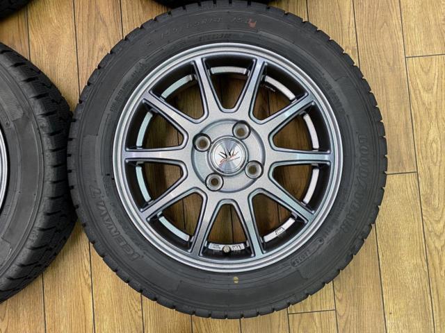 【BADX(バドックス)】632 LOXARNY(ロクサーニ) LOXARNY SPORT RS-10 (4HOLE)+【GOODYEAR】アイスナビ7
