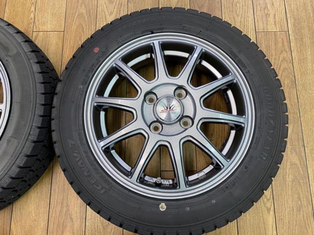 【BADX(バドックス)】632 LOXARNY(ロクサーニ) LOXARNY SPORT RS-10 (4HOLE)+【GOODYEAR】アイスナビ7