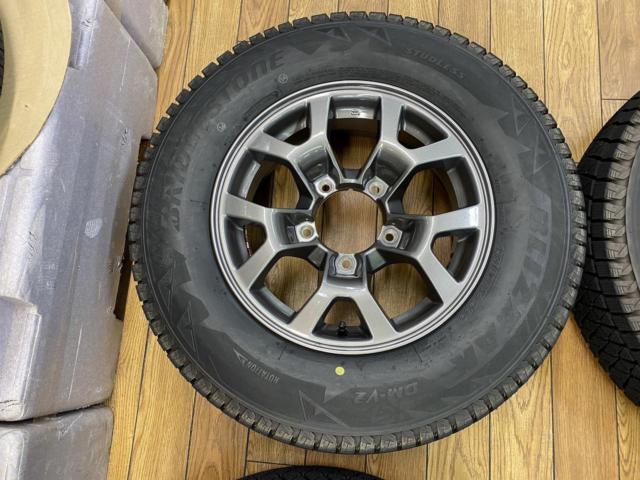 【スズキ純正】 ジムニーシエラ純正+【BRIDGESTONE】ブリザックDM-V2