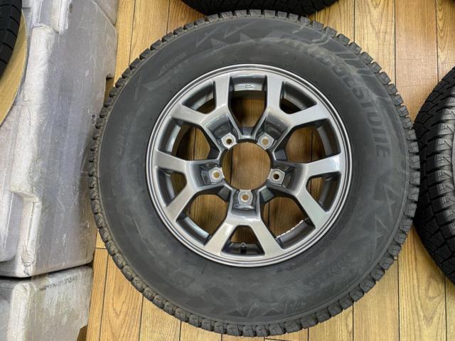 【スズキ純正】 ジムニーシエラ純正+【BRIDGESTONE】ブリザックDM-V2