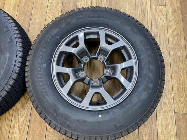 【スズキ純正】 ジムニーシエラ純正+【BRIDGESTONE】ブリザックDM-V2