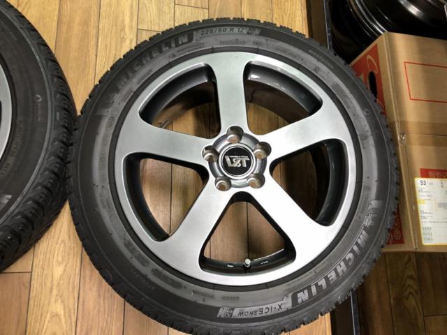 【RiH(アールアイエイチ)】VST(ブイエスティー) TYPE-RS+【MICHELIN】X-ICE SNOW