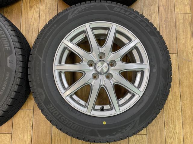 【TWS(ティーダブルエス)】AQUA(アクア) AR (5HOLE)+【BRIDGESTONE】ブリザックVRX3