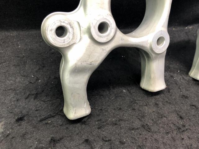 メーカー不明 フロントショート加工ナックルアーム 左右セット