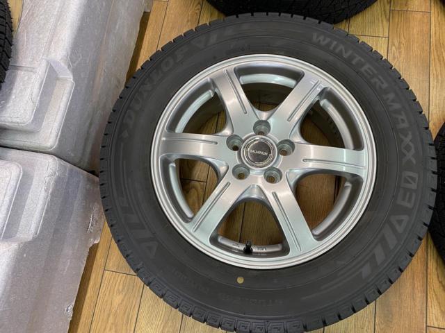 BRIDGESTONE(ブリヂストン) BALMINUM(バルミナ) GR6 (5HOLE)  + DUNLOP(ダンロップ) WINTERMAXX 03