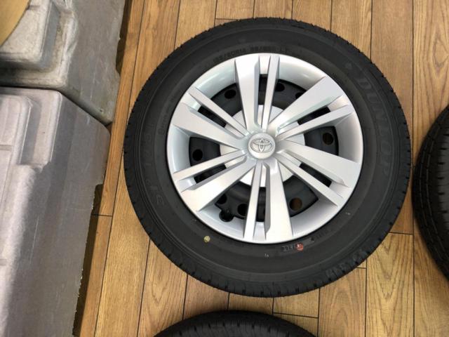 トヨタ純正(TOYOTA)  純正スチール  + DUNLOP(ダンロップ) SP175L