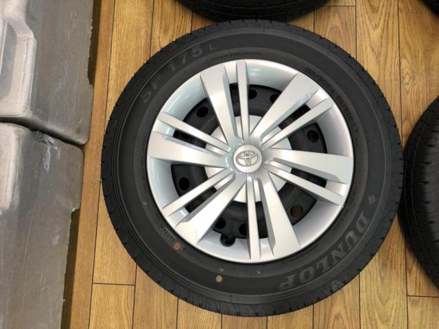 トヨタ純正(TOYOTA)  純正スチール  + DUNLOP(ダンロップ) SP175L
