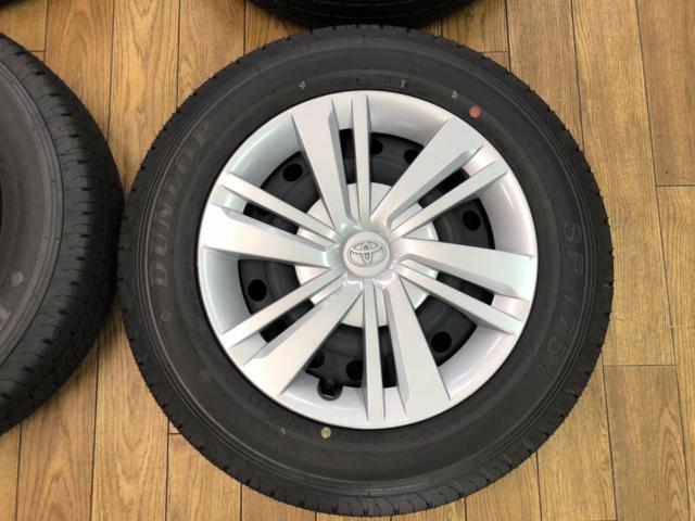 トヨタ純正(TOYOTA)  純正スチール  + DUNLOP(ダンロップ) SP175L