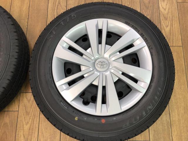 トヨタ純正(TOYOTA)  純正スチール  + DUNLOP(ダンロップ) SP175L