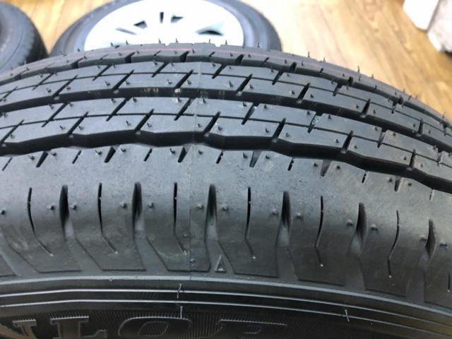 トヨタ純正(TOYOTA)  純正スチール  + DUNLOP(ダンロップ) SP175L