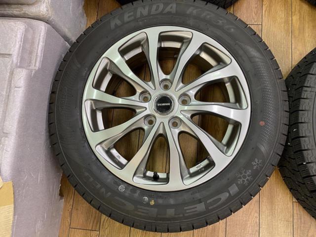 BRIDGESTONE(ブリヂストン) BALMINUM(バルミナ) TR10  + KENDA(ケンダ) ICETEC NEO KR36