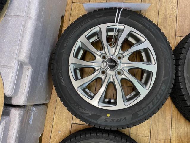 BRIDGESTONE(ブリヂストン) BALMINUM(バルミナ) TR10  + BRIDGESTONE(ブリヂストン) ブリザックVRX3