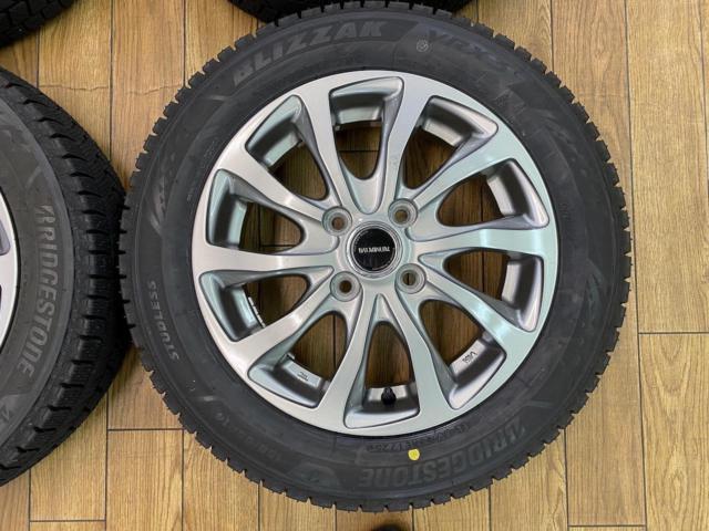BRIDGESTONE(ブリヂストン) BALMINUM(バルミナ) TR10  + BRIDGESTONE(ブリヂストン) ブリザックVRX3