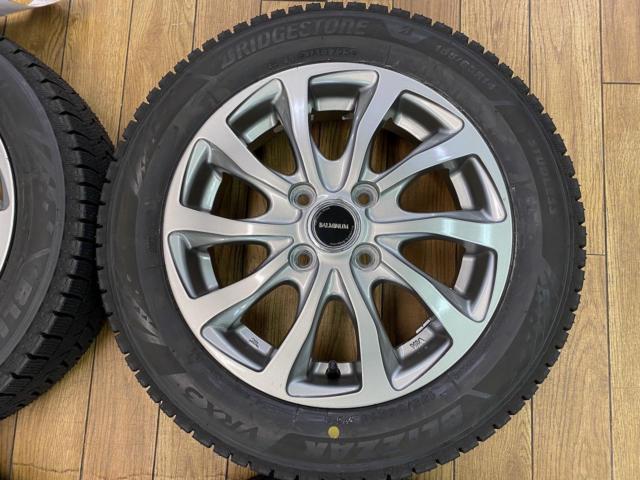 BRIDGESTONE(ブリヂストン) BALMINUM(バルミナ) TR10  + BRIDGESTONE(ブリヂストン) ブリザックVRX3
