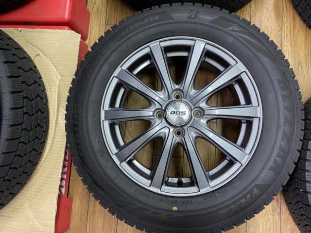 BADX(バドックス) D.O.S.(ディーオーエス) + BRIDGESTONE(ブリヂストン) ブリザックVRX2