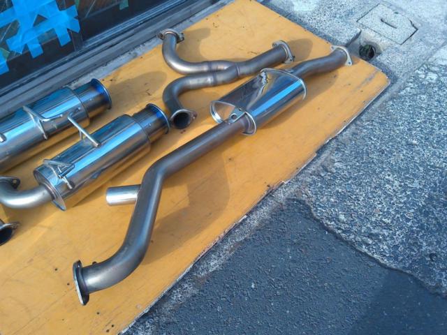 GP SPORTS EXAS EVO Tune 2本出しマフラー【WRX】