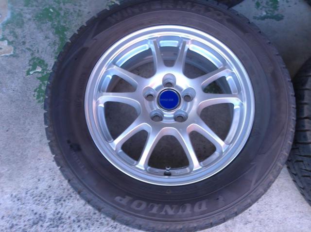 BRIDGESTONE ECO FORME CRS 102 + DUNLOP WINTERMAXX WM02