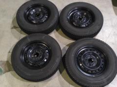 トヨタ純正(TOYOTA)  パッソ純正スチールホイール  + BRIDGESTONE(ブリヂストン) BLIZZAK VRX3