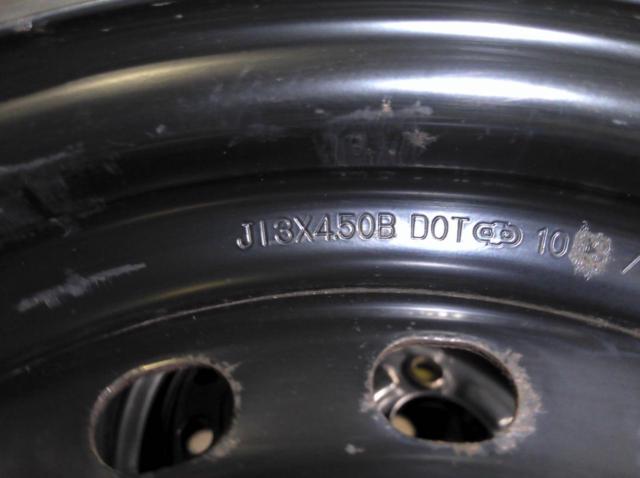 トヨタ純正(TOYOTA)  パッソ純正スチールホイール  + BRIDGESTONE(ブリヂストン) BLIZZAK VRX3